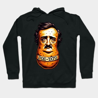 Edgar Allan Poe Poe-Tato Funny Food Pun Hoodie